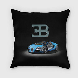 Подушка квадратная Bugatti - motorsport extreme