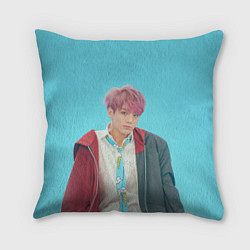 Подушка квадратная BTS Jungkook, цвет: 3D-принт