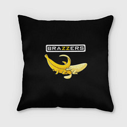 Подушка квадратная Brazzers: Black Banana, цвет: 3D-принт