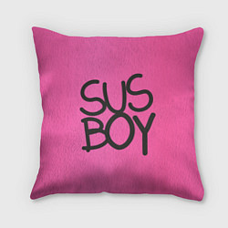 Подушка квадратная Susboy, цвет: 3D-принт