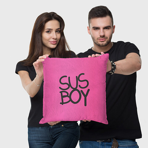 Подушка квадратная Susboy / 3D-принт – фото 3
