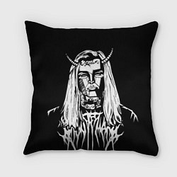 Подушка квадратная Ghostemane: Devil, цвет: 3D-принт