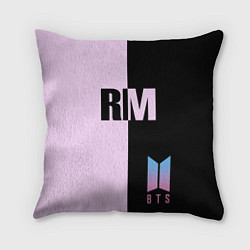 Подушка квадратная BTS RM, цвет: 3D-принт