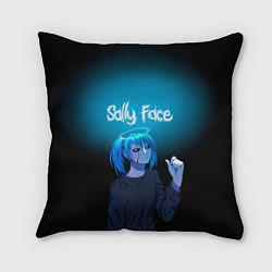Подушка квадратная Sally Face, цвет: 3D-принт