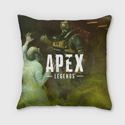 Подушка квадратная Apex Legends: Toxic Soldier, цвет: 3D-принт