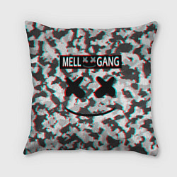 Подушка квадратная Mell x Gang, цвет: 3D-принт