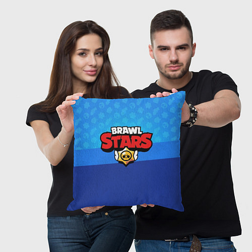 Подушка квадратная Brawl Stars / 3D-принт – фото 3