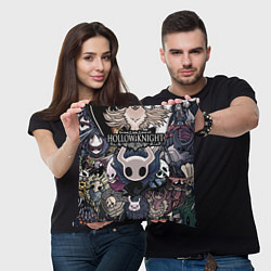 Подушка квадратная Hollow Knight, цвет: 3D-принт — фото 2