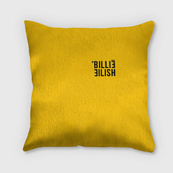 Подушка квадратная BILLIE EILISH: Reverse, цвет: 3D-принт