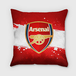 Подушка квадратная Arsenal, цвет: 3D-принт