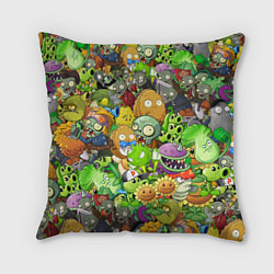 Подушка квадратная PLANTS VS ZOMBIES