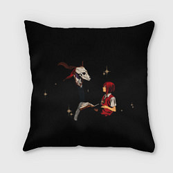 Подушка квадратная Невеста чародея, цвет: 3D-принт