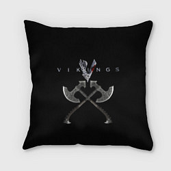 Подушка квадратная Vikings, цвет: 3D-принт