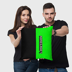 Подушка квадратная Minecraft, цвет: 3D-принт — фото 2