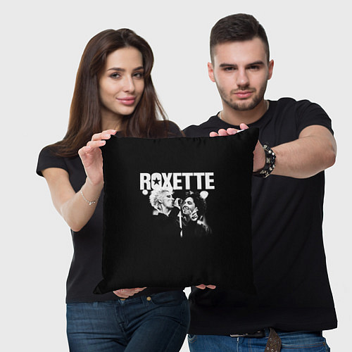 Подушка квадратная Roxette / 3D-принт – фото 3
