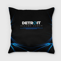 Подушка квадратная DETROIT: BECOME HUMAN, цвет: 3D-принт