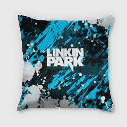 Подушка квадратная Linkin Park, цвет: 3D-принт