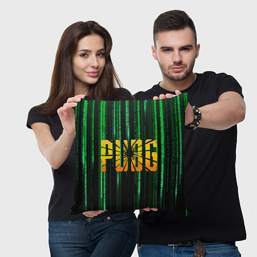 Подушка квадратная PUBG - Королевская битва / 3D-принт – фото 3