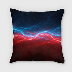 Подушка квадратная Огонь и лёд, цвет: 3D-принт