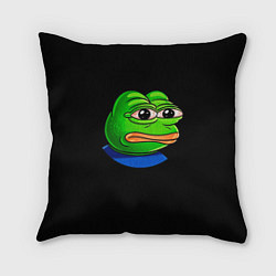 Подушка квадратная Frog, цвет: 3D-принт