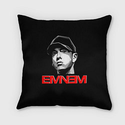 Подушка квадратная Eminem, цвет: 3D-принт