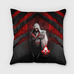 Подушка квадратная Assasin's creed, цвет: 3D-принт