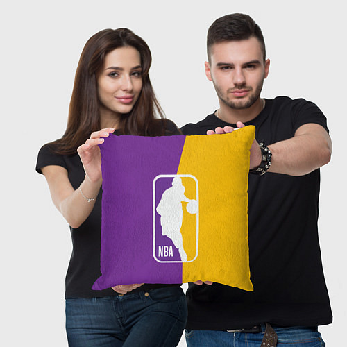 Подушка квадратная NBA Kobe Bryant / 3D-принт – фото 3