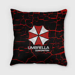 Подушка квадратная UMBRELLA CORP, цвет: 3D-принт