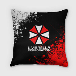 Подушка квадратная UMBRELLA CORPORATION, цвет: 3D-принт