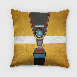 Подушка квадратная CL4P-TP, цвет: 3D-принт