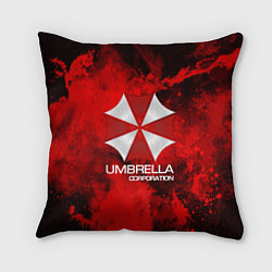Подушка квадратная UMBRELLA CORP, цвет: 3D-принт