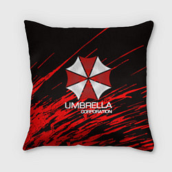 Подушка квадратная UMBRELLA CORP, цвет: 3D-принт