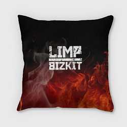 Подушка квадратная LIMP BIZKIT, цвет: 3D-принт