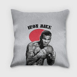 Подушка квадратная Iron Mike, цвет: 3D-принт