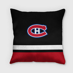 Подушка квадратная Монреаль Канадиенс, цвет: 3D-принт