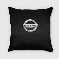 Подушка квадратная NISSAN, цвет: 3D-принт