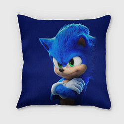 Подушка квадратная SONIC, цвет: 3D-принт