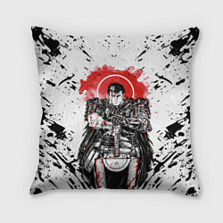 Подушка квадратная BERSERK, цвет: 3D-принт