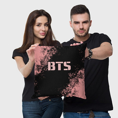 Подушка квадратная BTS / 3D-принт – фото 3