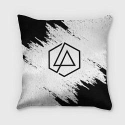 Подушка квадратная LINKIN PARK, цвет: 3D-принт