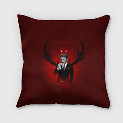 Подушка квадратная Hannibal, цвет: 3D-принт