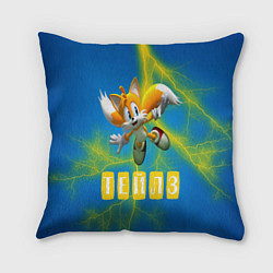 Подушка квадратная Sonic - Майлз Тейлз, цвет: 3D-принт