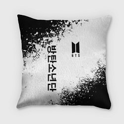 Подушка квадратная BTS, цвет: 3D-принт