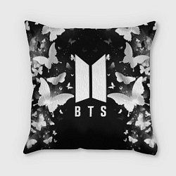 Подушка квадратная BTS, цвет: 3D-принт