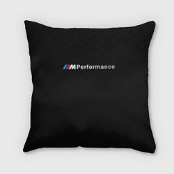 Подушка квадратная BMW M PERFORMANCE, цвет: 3D-принт