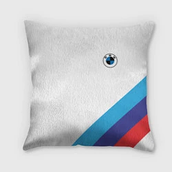 Подушка квадратная BMW NEW LOGO