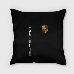 Подушка квадратная PORSCHE, цвет: 3D-принт