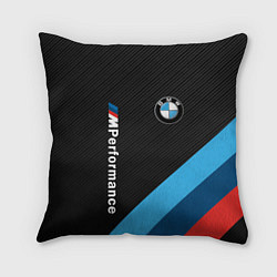 Подушка квадратная BMW M PERFORMANCE, цвет: 3D-принт