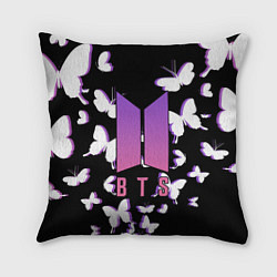 Подушка квадратная BTS, цвет: 3D-принт