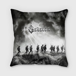 Подушка квадратная Sabaton, цвет: 3D-принт